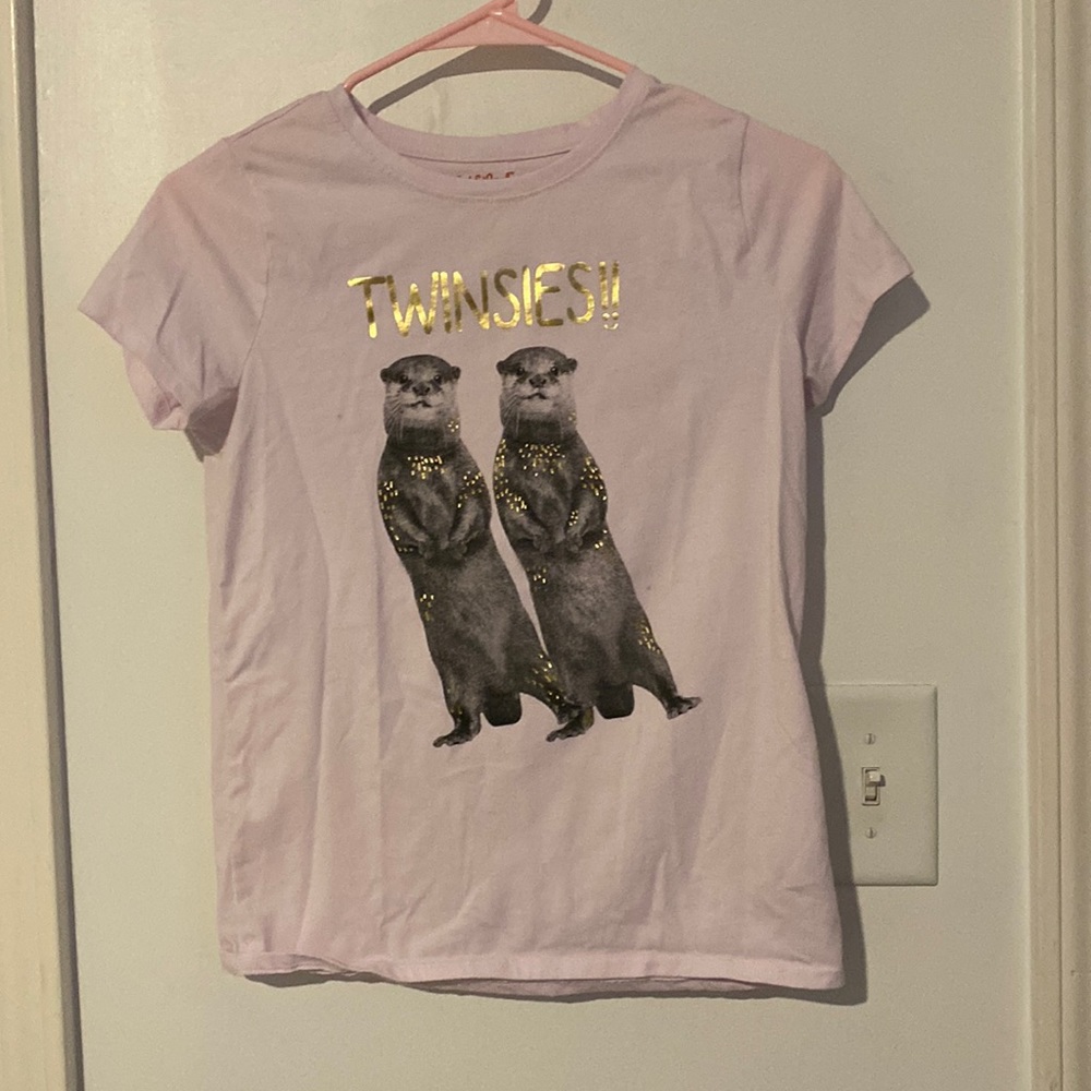 Cat & jack twinsies shirt